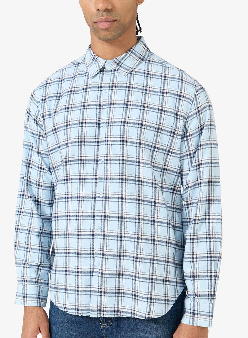 Seventy Five Checked Long Sleeve Regular Fit Shirt - Image 1