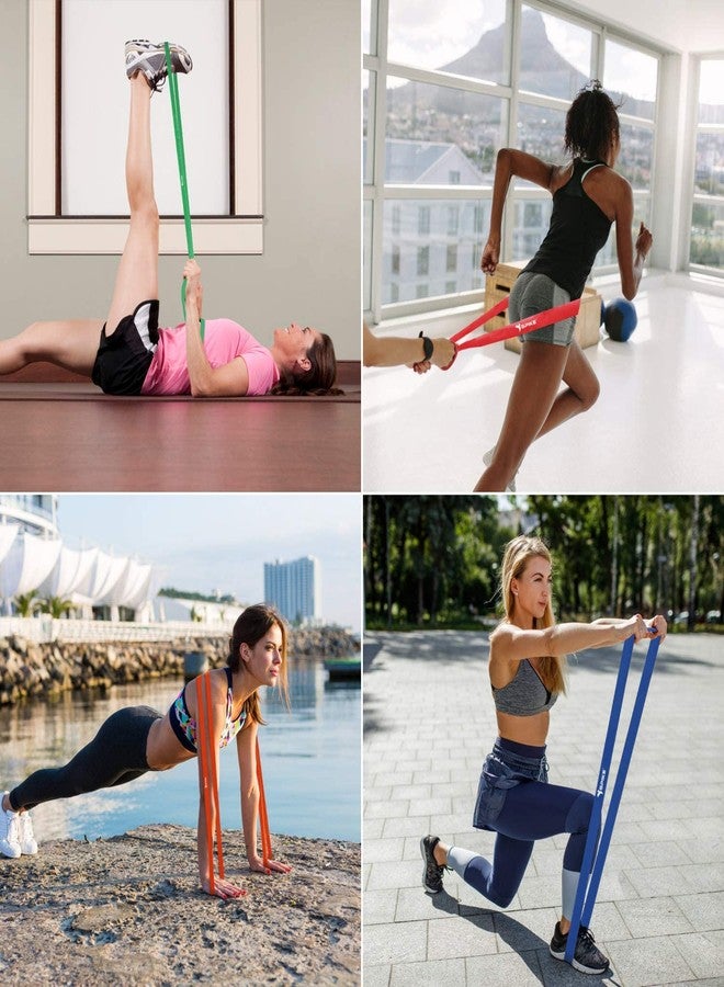 Spike Latex Heavy Resistance Band for Exercise Workout Pull Up Bands Home Exercise Bands Gym Resistance Bands Loop Bands Toning Bands for Men and Women (Black (12 kg-30kg)) - Image 3