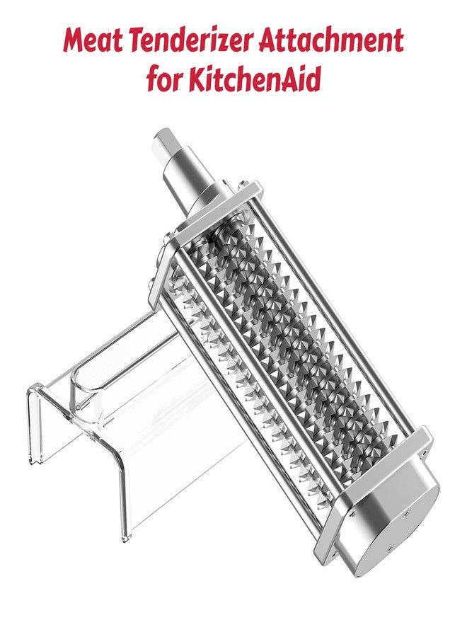 FOCOllK Meat Tenderizer for KitchenAid Mixer - Meat Tenderizing Tool with Clear Cover, Compatible with All KitchenAid Stand Mixers | Effortless Beef/Pork/Lamb Prep & Quick Clean - Image 3