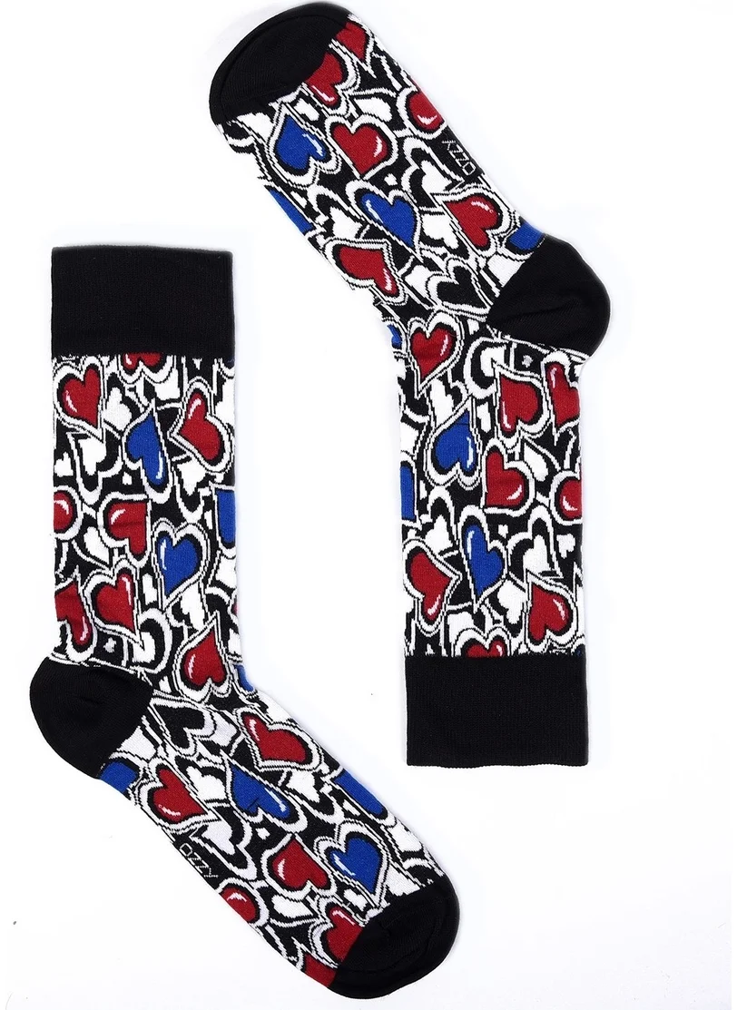 Ozzy Socks Heart Patterned Box of 2
