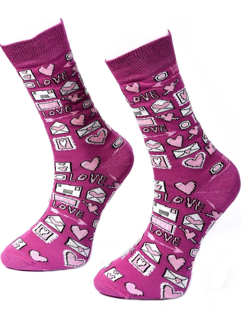 Ozzy Socks Heart Patterned Box of 2