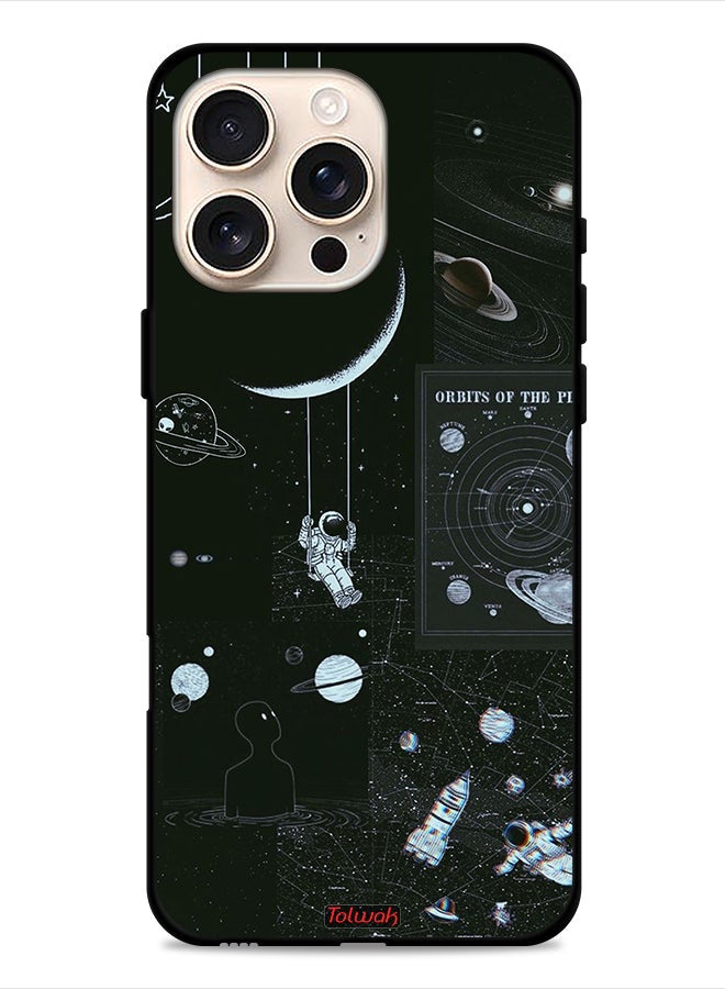 Tolwak Apple iPhone 16 Pro Protective Case Cover Orbits Of The Planets - Image 1
