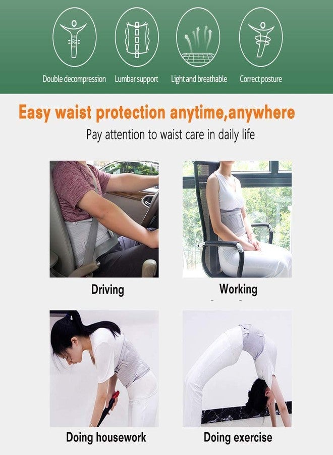 LEOPAX Premium Lumbar Support Belt|Lower Back Brace Support|Lumbar Sacro Belt for Back Support and Enhance Back Posture For Men & Women (XXX-Large) - Image 5