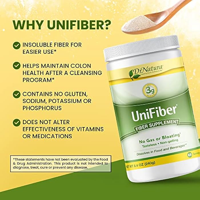 DrNatura Dr. Natura® Unifiber, Natural Fiber Supplement, 8.4-Ounce - Image 4