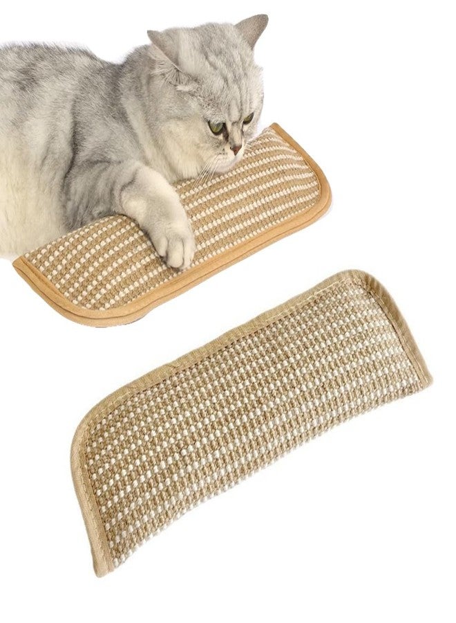 SquEqu 2 Pack Cat Toys Pillows Catnip Kicker Pillow Catnip Toys Knitted Natural Sisal Chew Sticks Interactive Cat Nip Kitty Toys for Cats Dental Care Teeth Cleaning Kittens Increase Appetite Calm - Image 1