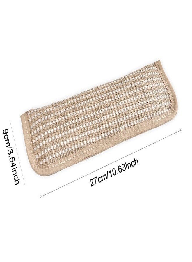 SquEqu 2 Pack Cat Toys Pillows Catnip Kicker Pillow Catnip Toys Knitted Natural Sisal Chew Sticks Interactive Cat Nip Kitty Toys for Cats Dental Care Teeth Cleaning Kittens Increase Appetite Calm - Image 2