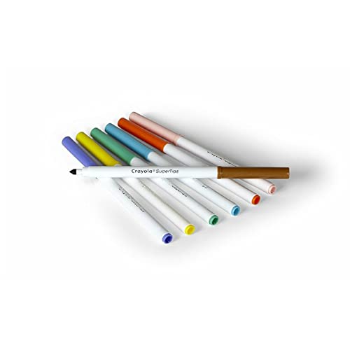 Crayola 588106 Washable Super Tips Markers, Assorted, 20/Set - Image 3