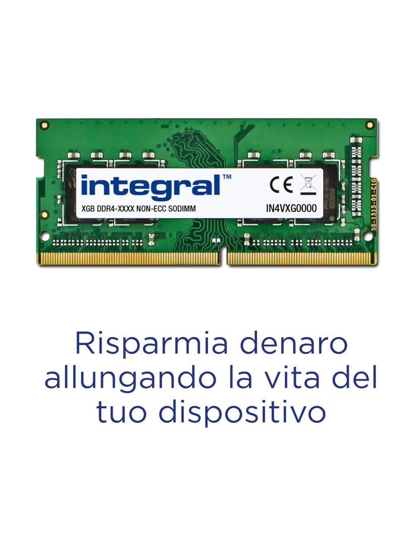 ماركة غير محددة مجموعة ذاكرة DDR4 RAM مدمجة IN4V16GNELSIK2 سعة 32 جيجابايت (2x16 جيجابايت) 2666 ميجا هرتز SODIMM لأجهزة الكمبيوتر المحمولة/الدفتري PC4-21333  - Image 3