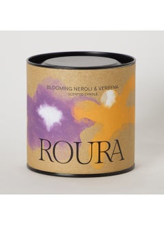 Home Box شمعة رورا الكرتونية المعطرة برائحة النيرولي والبرغموت بغطاء 260 غرام  - Image 5