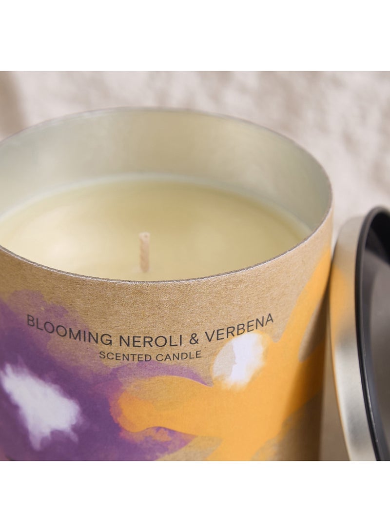 Home Box Roura Cartoon Blooming Neroli and Verbena Scented Pot Candle with Cover 260 g - Image 3