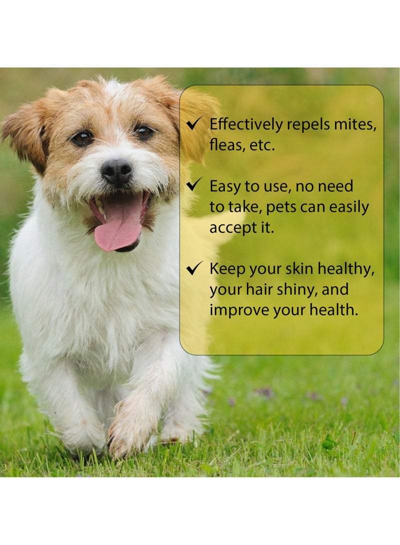 YEGBONG Flea Tick Pet Drops Natural Pet Care Spray, peppermint oil and Eugenol treatment, fresh fragrance, 1ml - Image 2