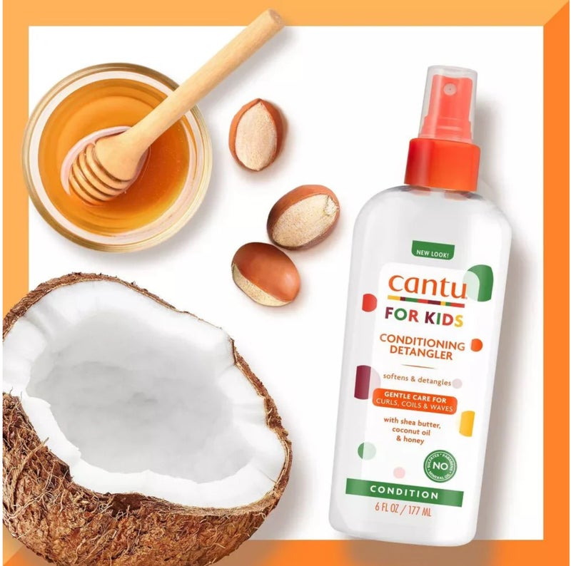 Cantu Shea Butter Conditioning Detangler For Kids 177 ML - Image 2