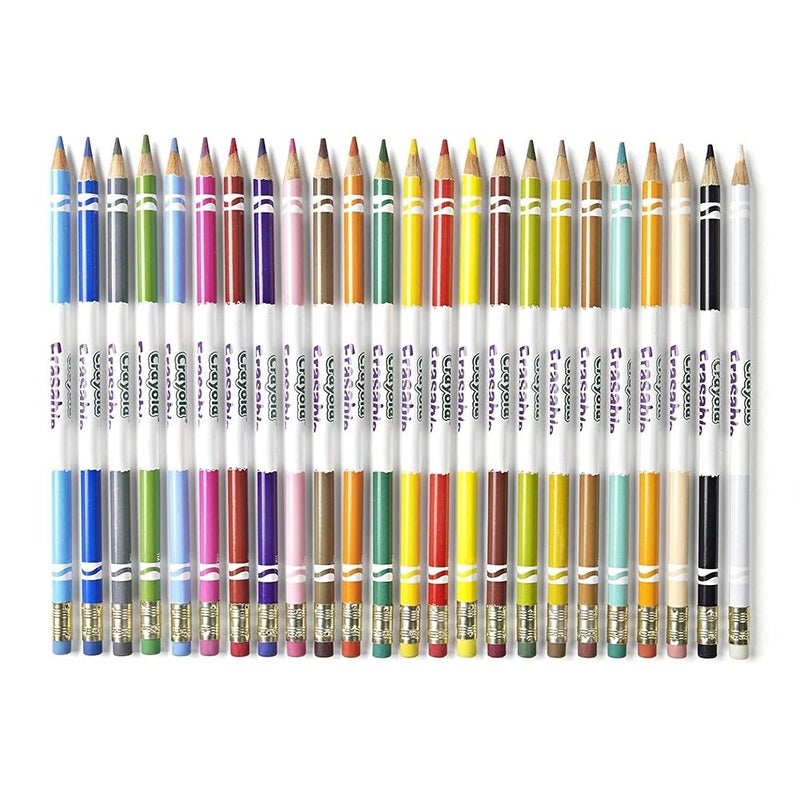 Crayola KS Crayola 24 Erasable Colored Pencils - Image 3