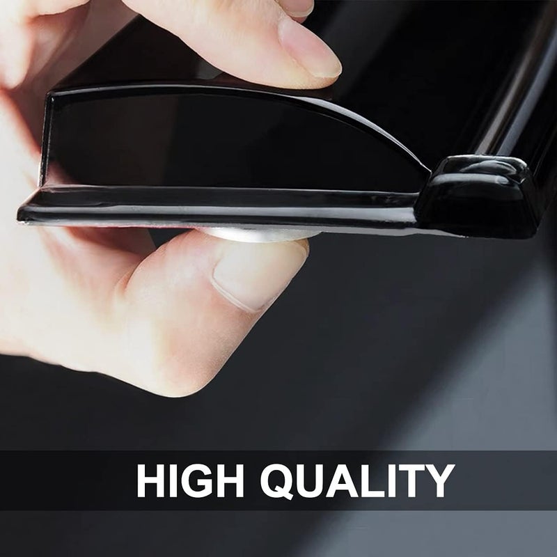 Deebior 4pcs Side Window Visors for 2002-2006 Honda CR-V - Dark Smoke Tint - Image 3