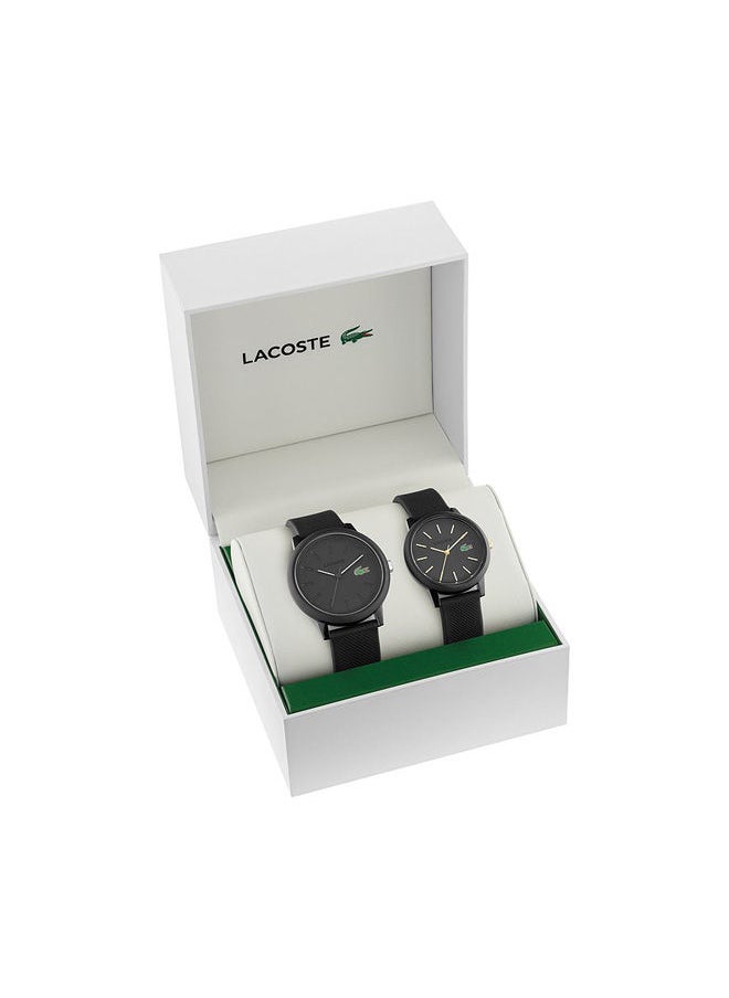لاكوست ساعة يد من المطاط بعقارب 2070021  - Image 3