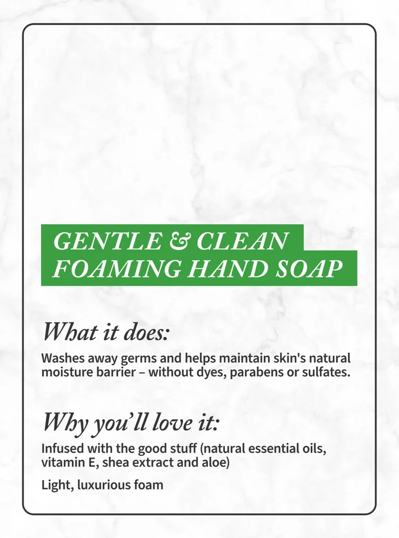 Bath & Body Works Kitchen Lemon Gentle & Clean Foaming Hand Soap 8.75 fl oz / 259 mL