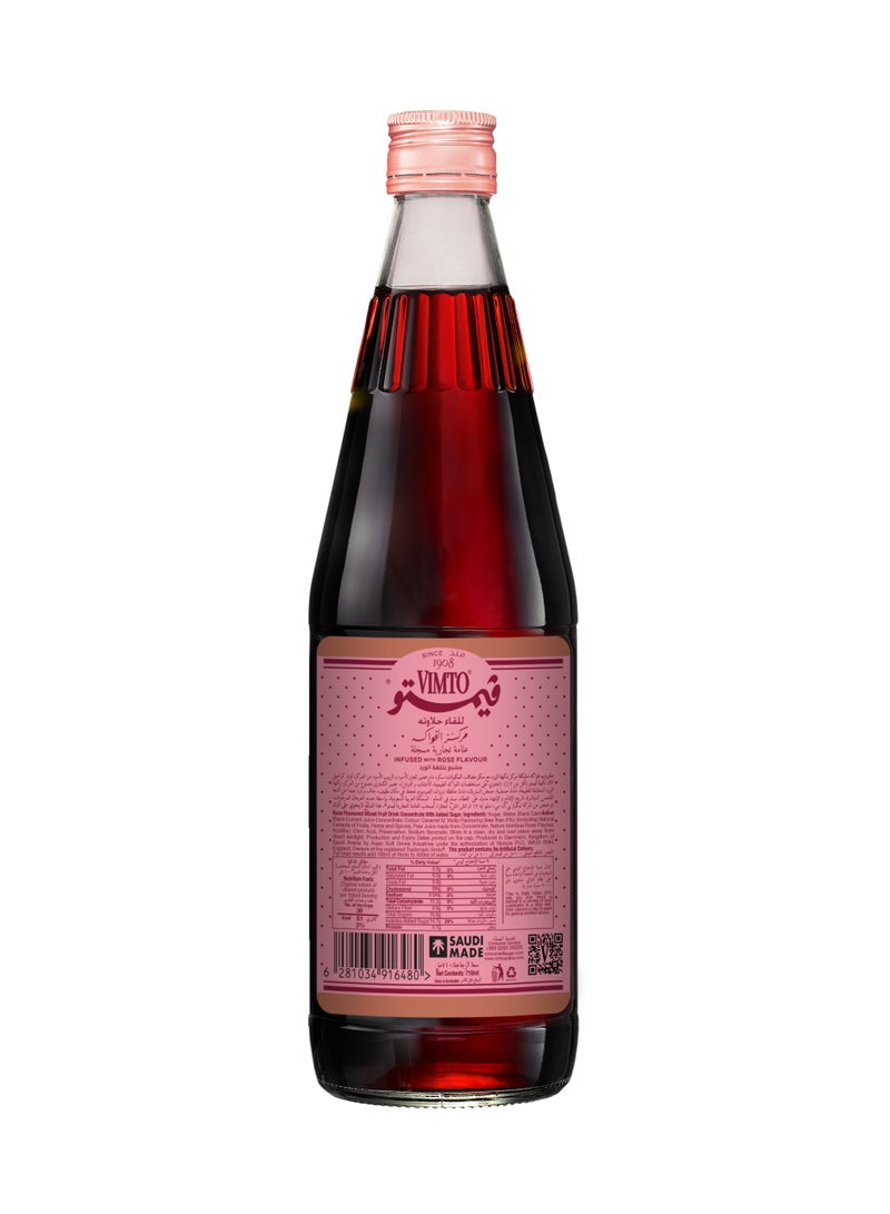Vimto Fruit Cordial Infused With Rose 710ml - Image 2