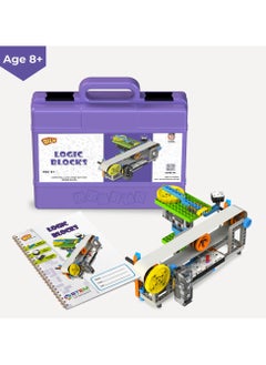 Blix Robotix Logic Blocks, 10+ Frames, Screenless Programming Kit for Ages 8+, Science Kit, Educational DIY Building Set, Construction Toys, Made in India  - Image 1