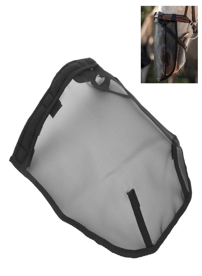 GLOGLOW Horse Nose Net Breathable Fine Mesh Mask for Horses with Allergies or Shaking, Plastic Cover for Home Farm - Image 2
