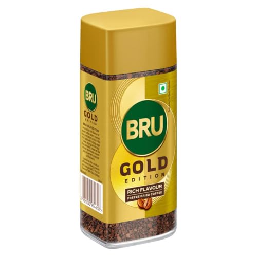 Bru Gold 100% Pure Coffee Freeze Dried 55g - Image 1