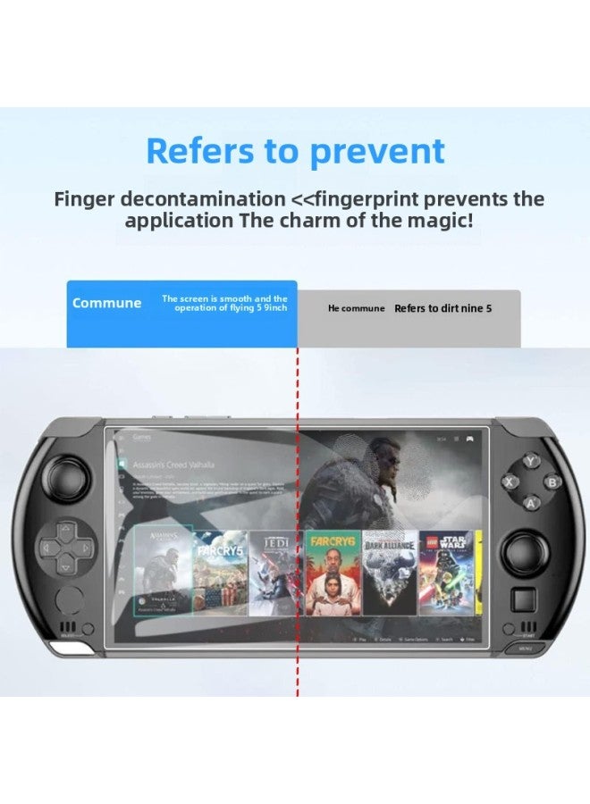 Loquat GPD Win4 Protective Film Custom Game Machine Screen Film Anti-glare Soft Film AR HD Anti-reflection Film-Color:Gpd Win4 Anti-blue Light Explosion-proof Bare Chip  - Image 4