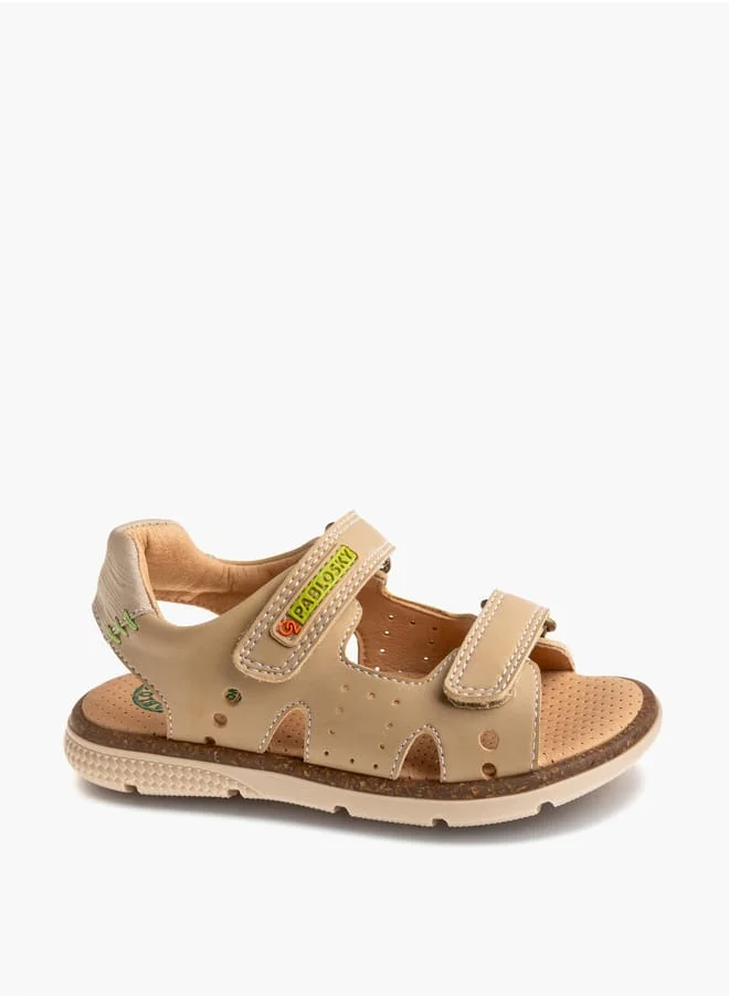 بابلوسكي Boys Strap Sandals With Hook And Loop Closure Ramadan Collection