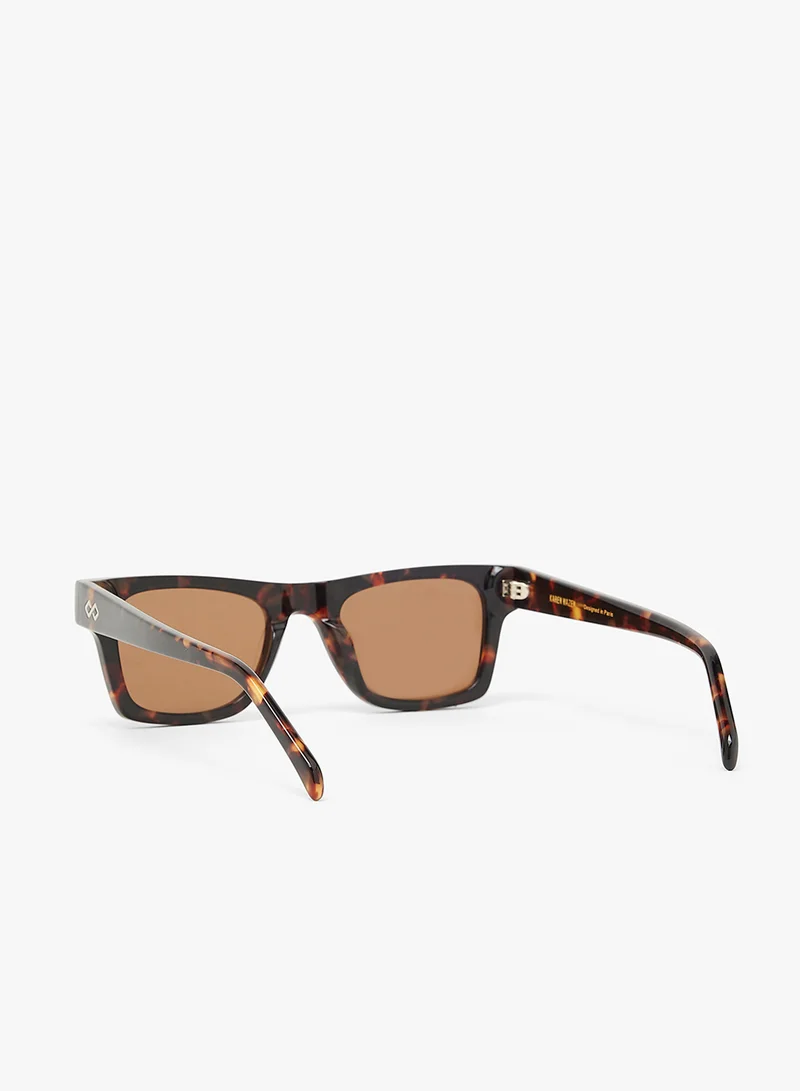 KAREN WAZEN Harper Reactangle Sunglasses