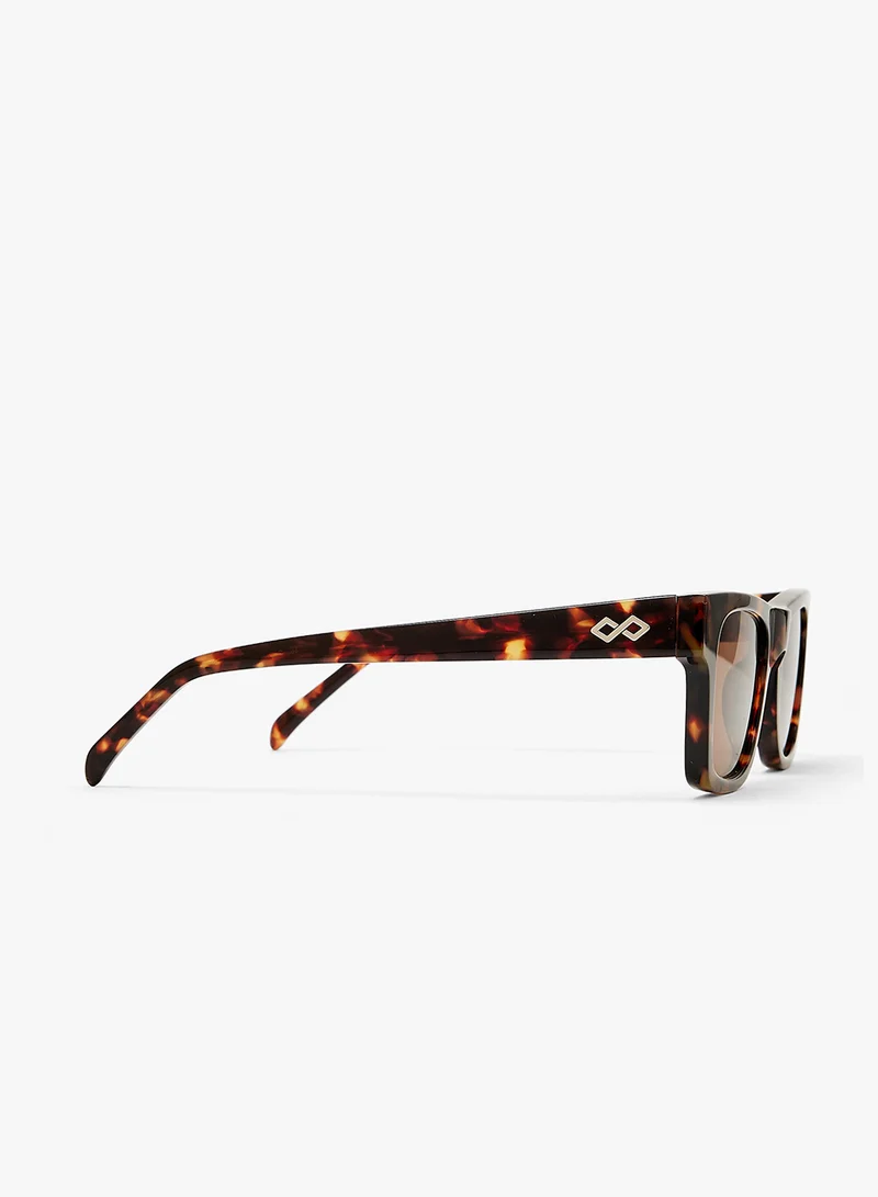 KAREN WAZEN Harper Reactangle Sunglasses