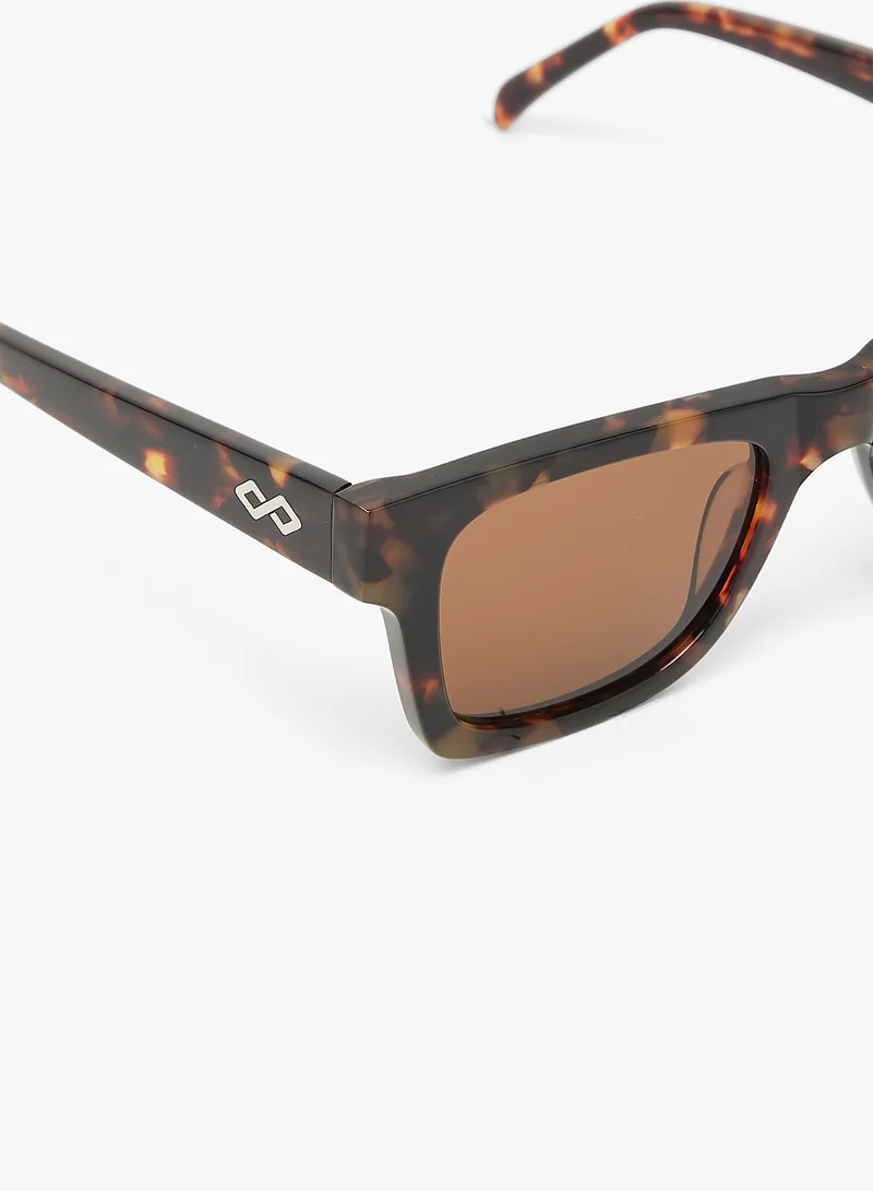 KAREN WAZEN Harper Reactangle Sunglasses
