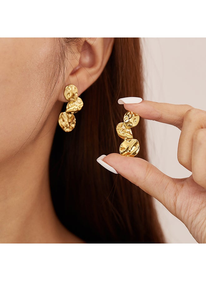 Elegant Earrings For Women, Stainless Steel, Niche, Versatile, Retro, Flower, Pearl Earrings - Image 3