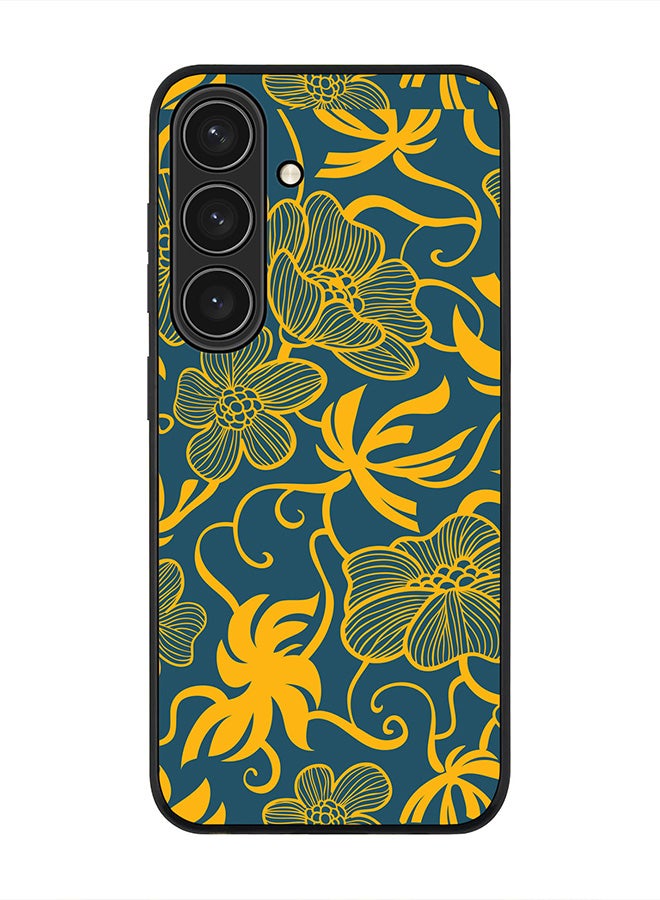 Stylizedd For Samsung Galaxy S25 5G Case,Slim fit Camera Protection, Shockproof Thin Phone cover  - Euro Pattern - Image 1