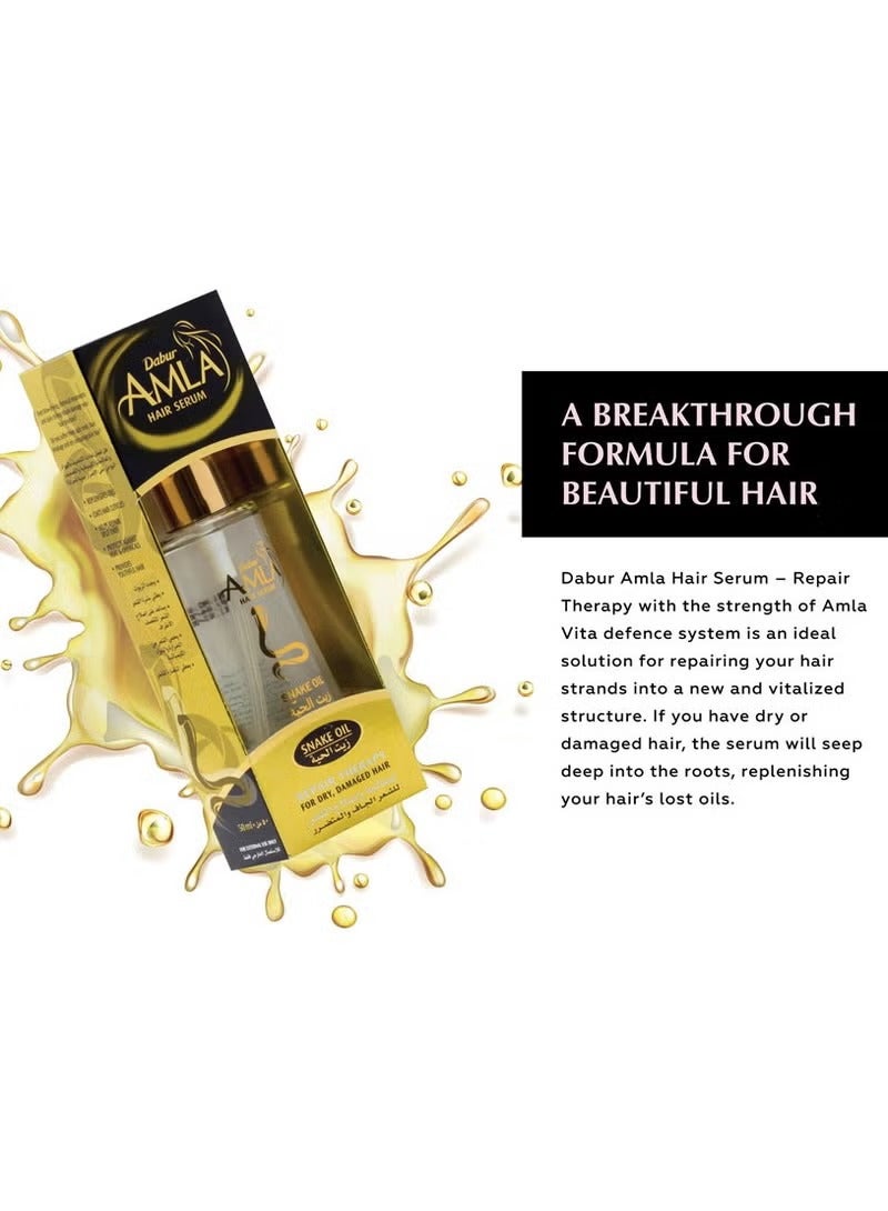 دابر أملا سيروم الشعر بزيت الحيه للشعر التالف 50 مل - Image 2
