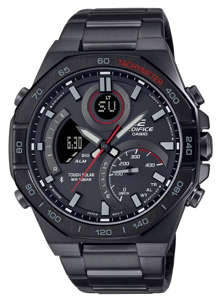 Casio Edifice ECB-950DC-1ADF Analog-Digital Stainless Steel Men's Watch - Image 1