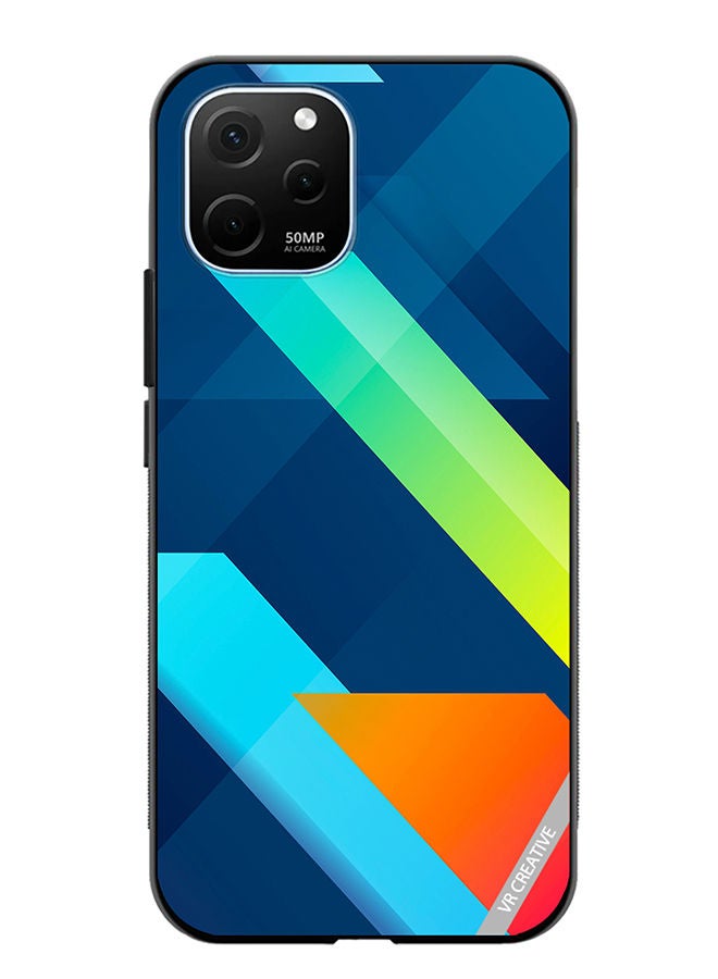 VR CREATIVE Protective Case Cover For Huawei Enjoy 50z Texture Design Multicolour - Image 1