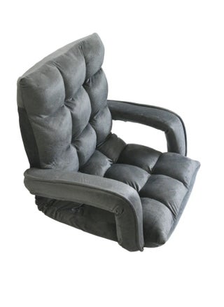 A luxurious folding floor chair padded, comfortable and soft to the touch with armrest, travel seat, sports chair, outdoor chair and garden chair - pzsku/ZADD30149CCC0E1B89933Z/45/_/1735024054/bea0db63-ff05-4db3-b625-a22a09b11e0f