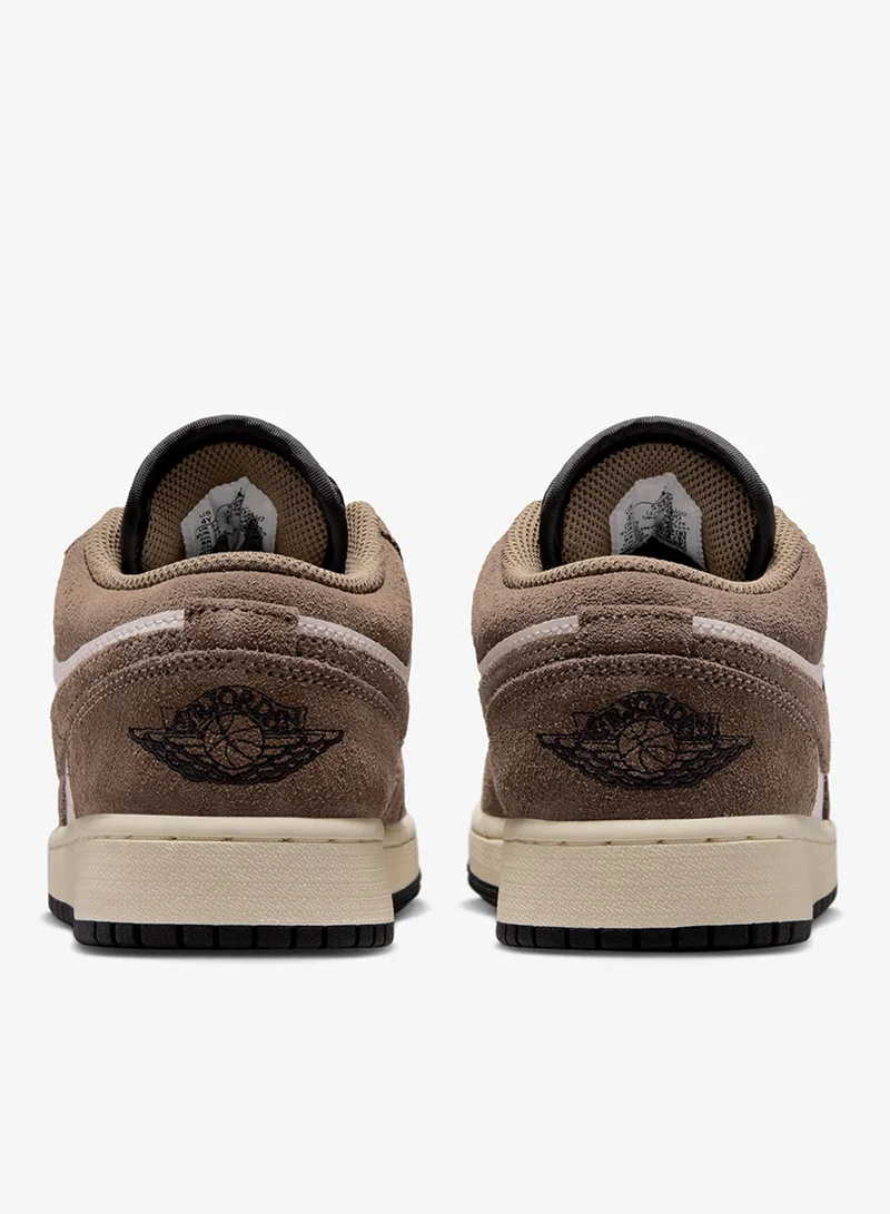 Jordan PALOMINO/BLACK-PHANTOM-SAIL-UNIV RED Youth Air Jordan 1 Low  | Best Price UAE