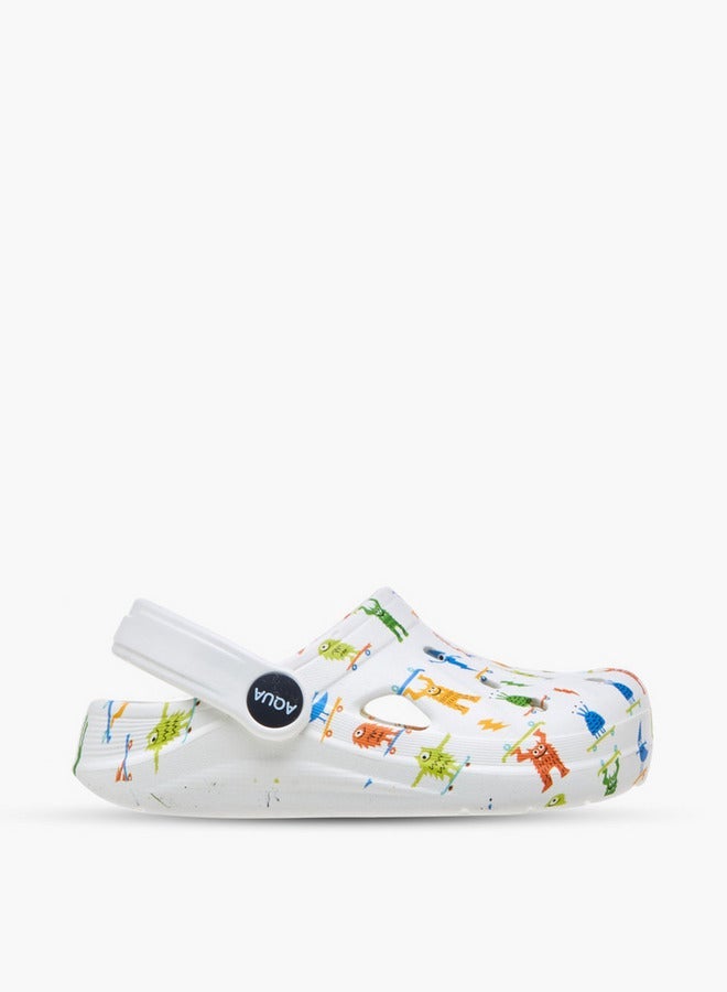 أكوا كلوجز بطبعة وحش مع حزام خلفي - Image 1