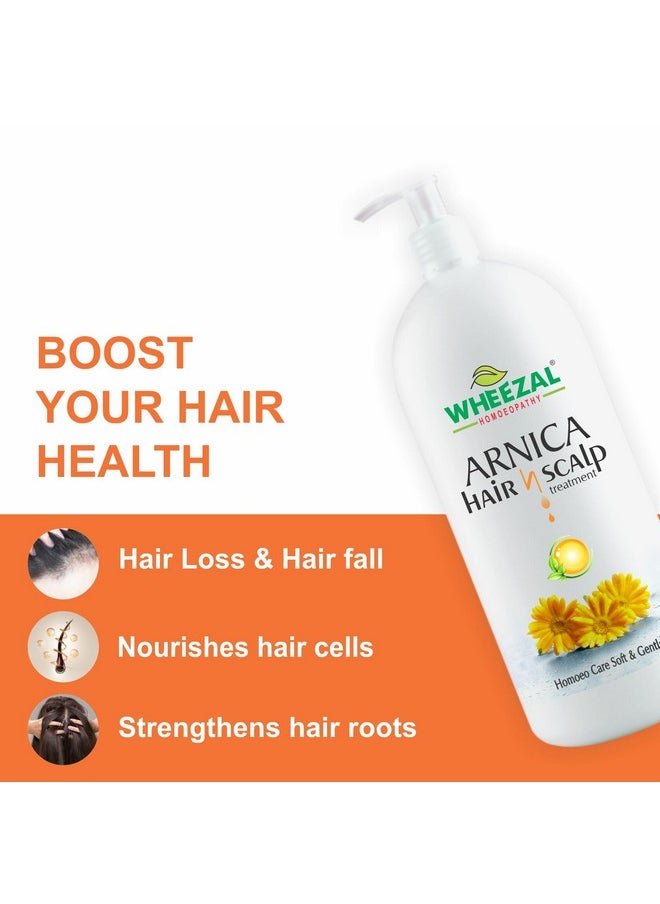 WHEEZAL WHEEZAL ARNICA HAIR N SCALP SHAMPOO 1000 ML  - Image 2