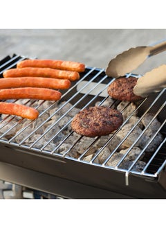 Raxoom Notebook BBQ Grill 3.5mm Cooking Bars Instant Foldable & Easy Portability For Outdoor Barbecues Camping  - Image 2