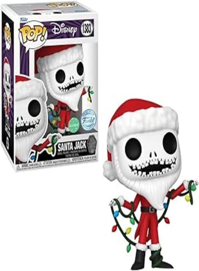 Funko Pop! Disney: NBC Nightmare Before Christmas - Santa Jack Skellington *Scented* (Entertainment Earth Exclusive)