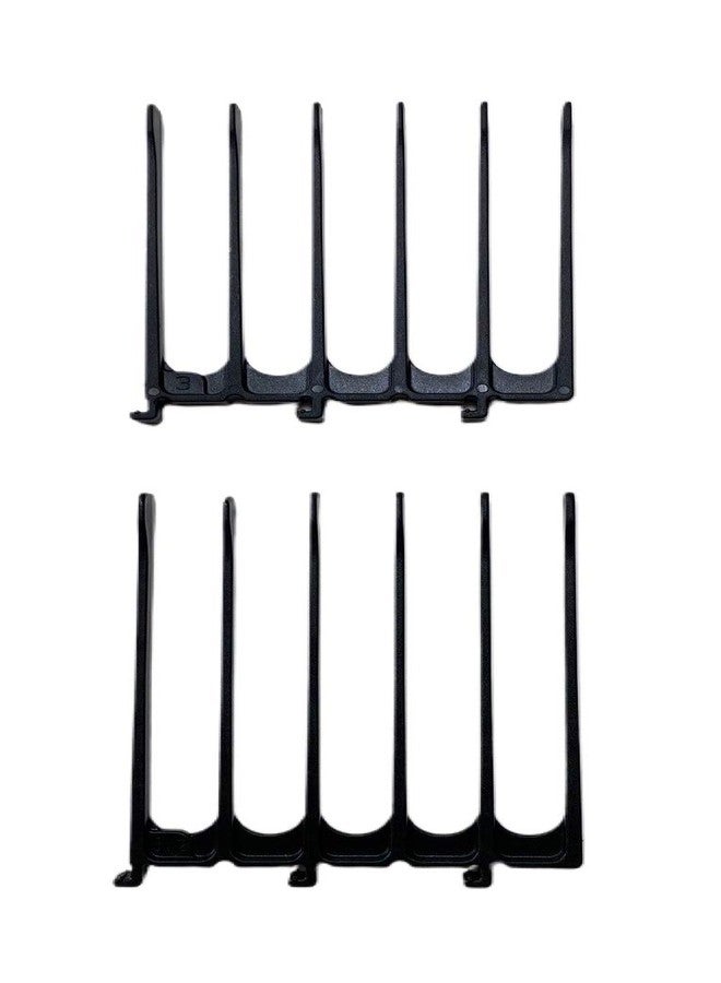 CombPal Scissor Clipper Over Comb - Barber Hair Cutting Tool with Jumbo Guide for DIY Home Haircuts (Black) - Image 1