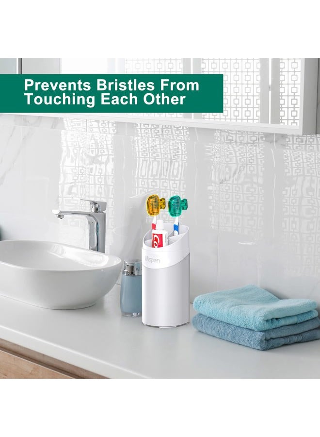 Mspan Toothbrush Protector Travel Cover: Brush Head Cap Cute Clip Case Bulk Guard - Oral Care Accessories Pod for Kids Adults - Image 5