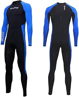 Skyone Full Body Dive Wetsuit Sports Skins Rash Guard for Men Women, UV Protection Long Sleeve One Piece Swimwear for - Image 1