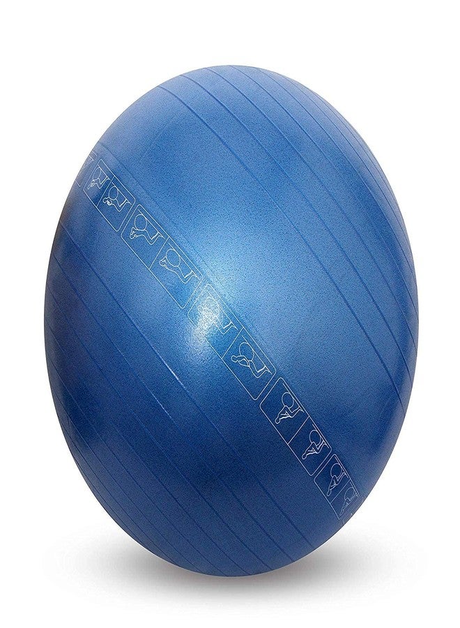 WOLBLIX Exercise Ball - Gym Grade Balance Ball for Fitness, Yoga, Workout, Pregnancy & Physical Therapy with Pump(65 cm) - Image 2