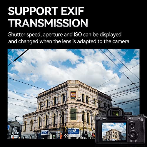7artisans EF-SE Lens Adapter Auto-Focus Lens Speedbooster Converter Ring Compatible for Canon EF/EF-SE Lens and Sony E-Mount Camera for Sony A6400, A7M3, A7M4, ZVE10, Black - Image 4