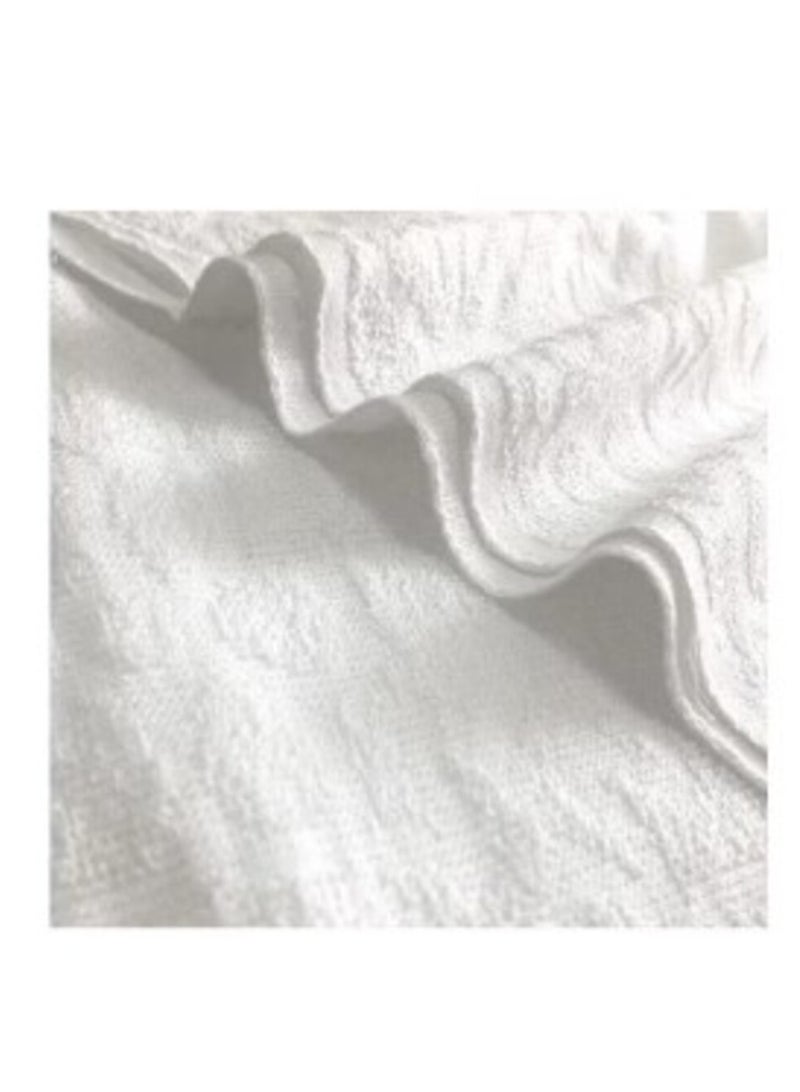 FULL JOY Ihram 2-Piece Hajj And Umrah Religious Cloth For Men , White - Image 2