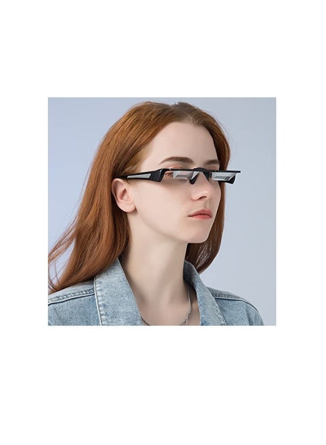 Lazy Glasses Bed Prism, Horizontal Glasses, Mirror, Reader Lie Down For Reading/Watching Tv - Image 2