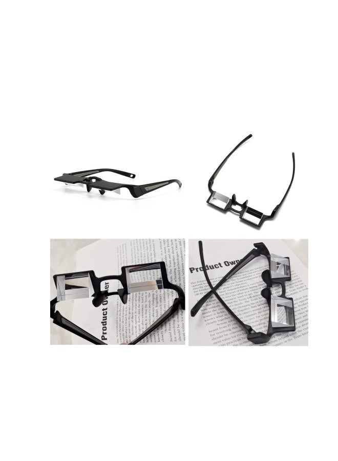 Lazy Glasses Bed Prism, Horizontal Glasses, Mirror, Reader Lie Down For Reading/Watching Tv - Image 5