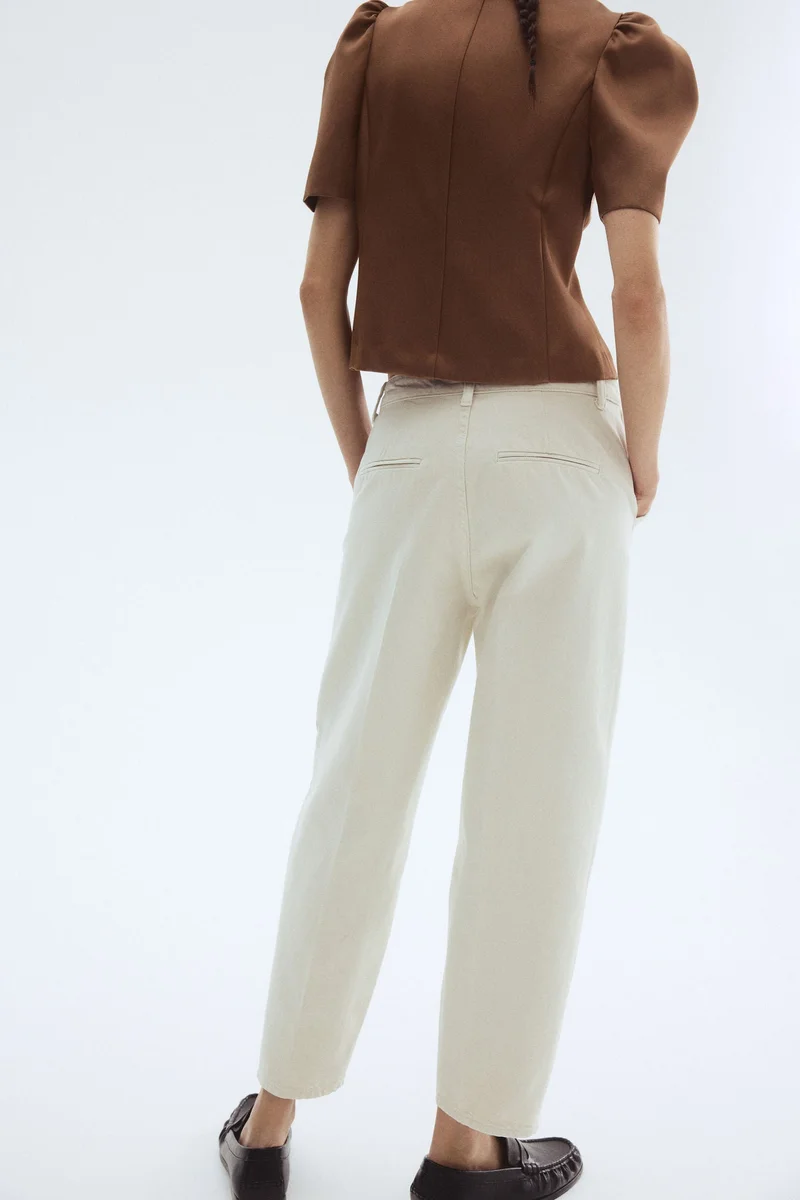 H&M Barrel High Ankle Jeans