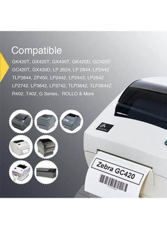 Generic 4x6 Inch Direct Thermal Labels, Thermal Shipping Labels With Perforated, Commercial Grade, For Thermal Printer, 500 Labels 1 Roll 100mm*150mm  - Image 5